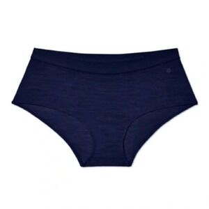 Allbirds Women's Shortie Underwear Navy Night Blue‎ wool blend Size XS NWT